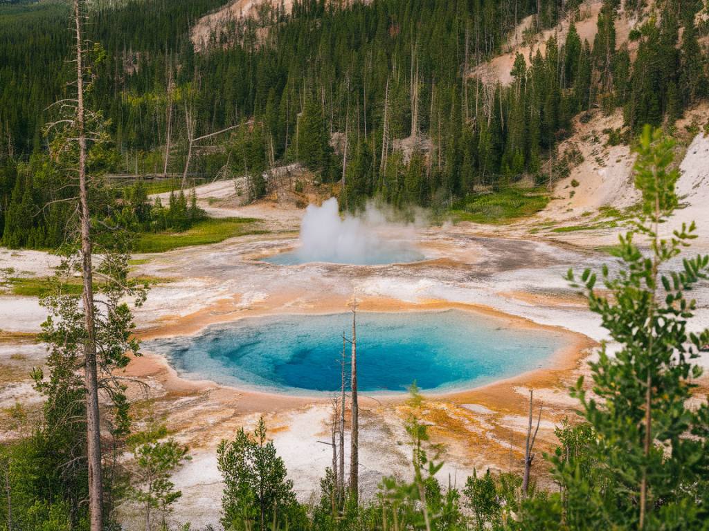 Exploring Yellowstone’s Shoshone geyser basin: a backcountry adventure