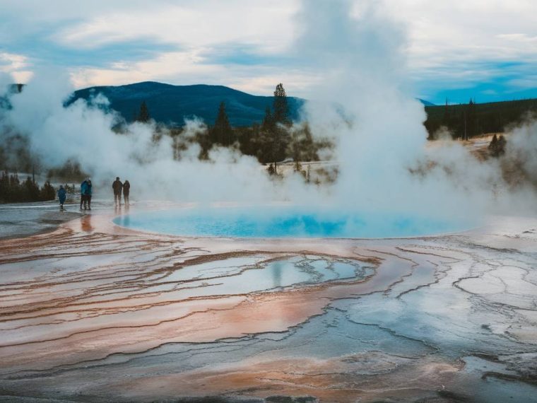 Gibbon geyser basin: a less-crowded geothermal treasure