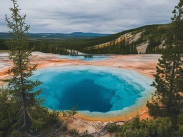 The Sapphire Pool at Biscuit Basin: a stunning geothermal site