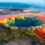 The Emerald Pool at Black Sand Basin: a colorful geothermal wonder