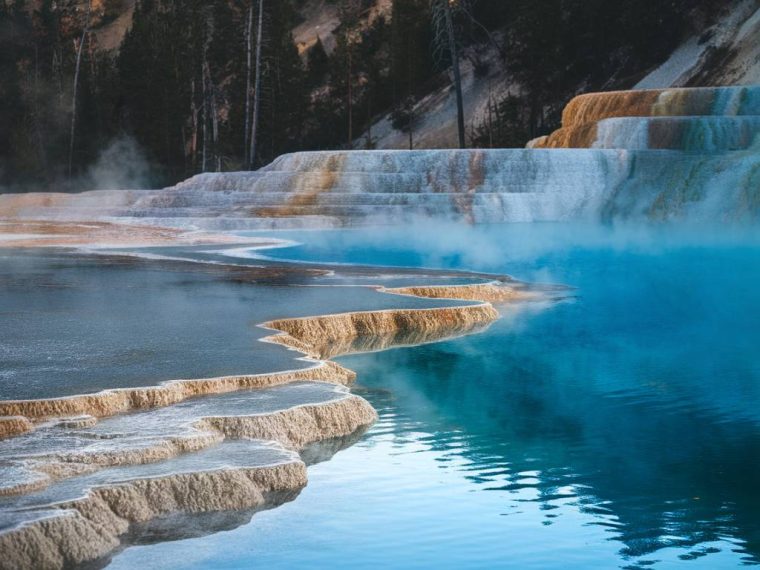 Discovering the Mammoth Hot Springs terraces: a geological marvel