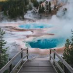 Exploring the Abyss Pool at West Thumb geyser basin